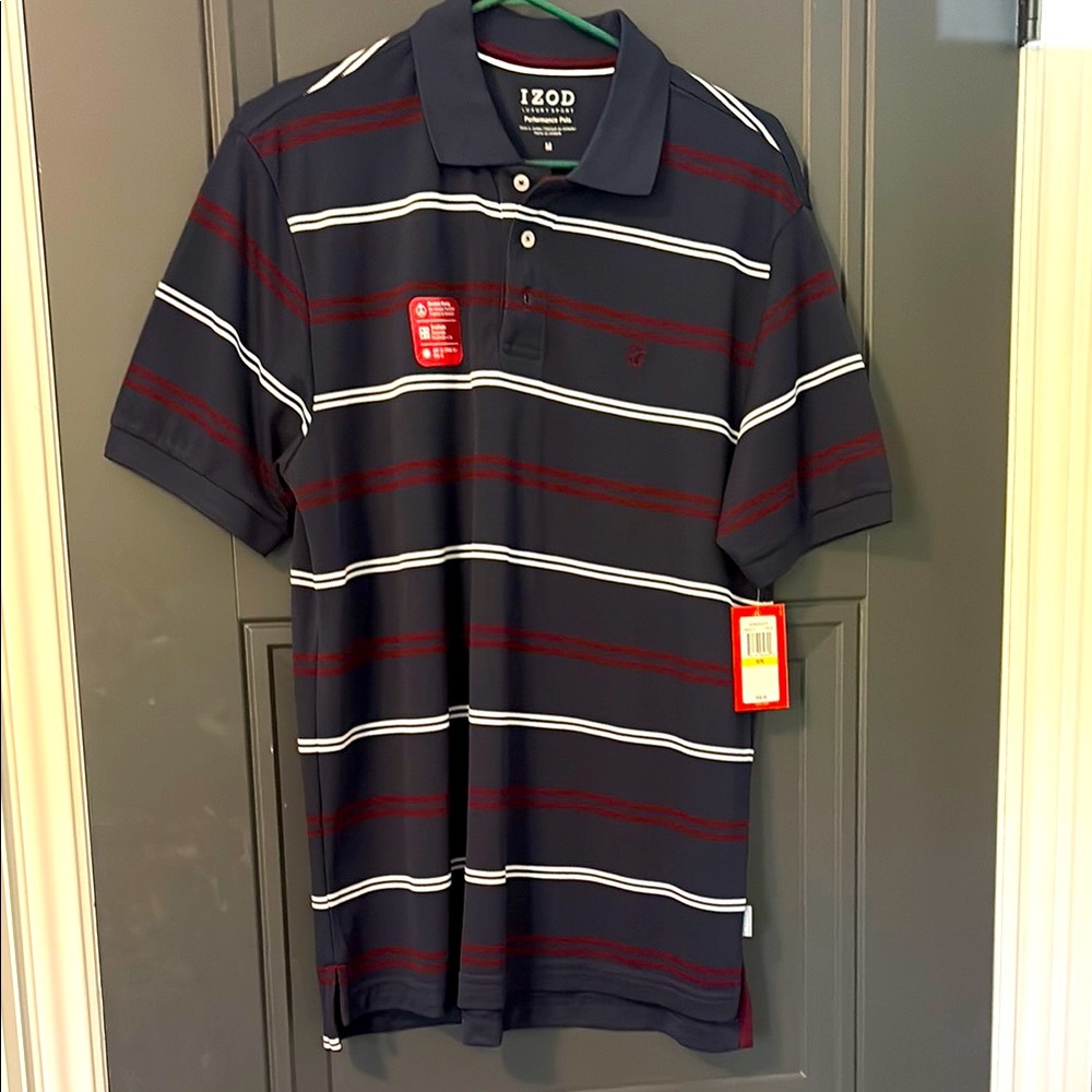 NWT  IZOD Luxury Sport Performance Polo